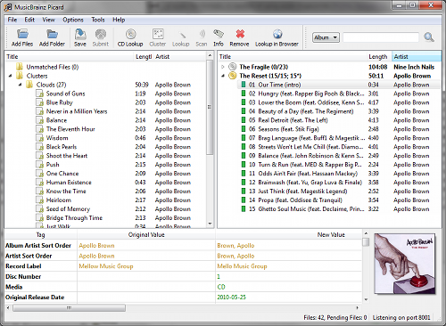MusicBrainz Picard for Linux 2.7.3 full