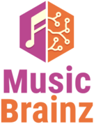 MusicBrainz logo short Vertical.svg